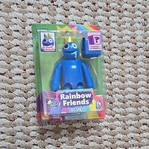 Rainbow Friends Blue Toy Figure Metallic Crown Mystery Accessory PhatMojo Figure